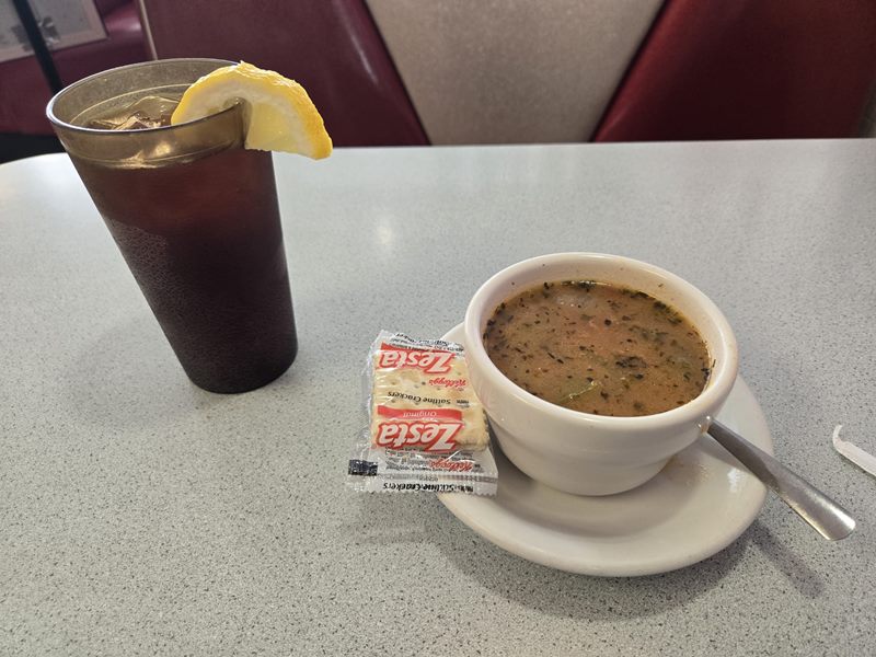 Americana 50's Diner food