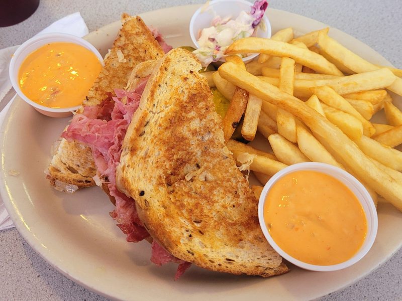 Americana 50's Diner food